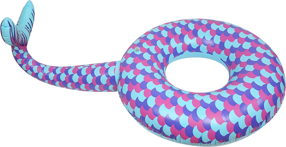 Inflatable Mermaid Love|Opblaasfiguur|zeemeermin|zwemband